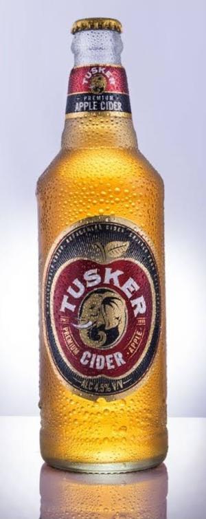 Tusker Cider Bottles